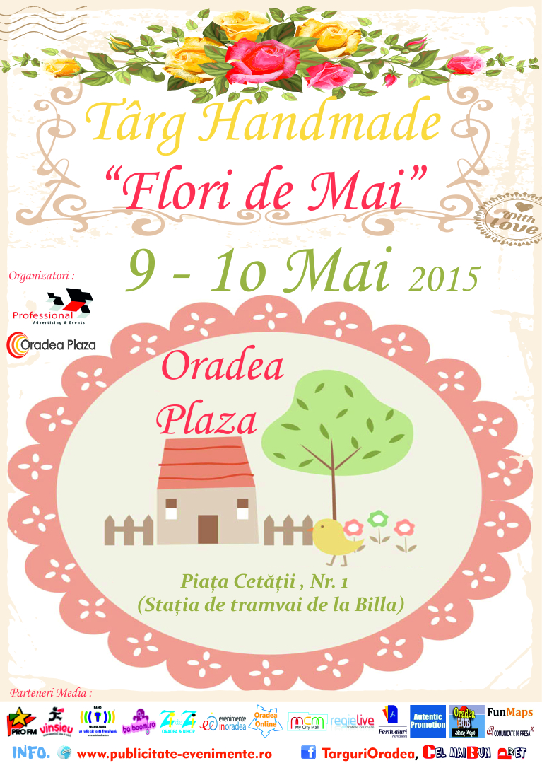 Targ de Handmade - Flori de Mai 2015 Oradea Plaza