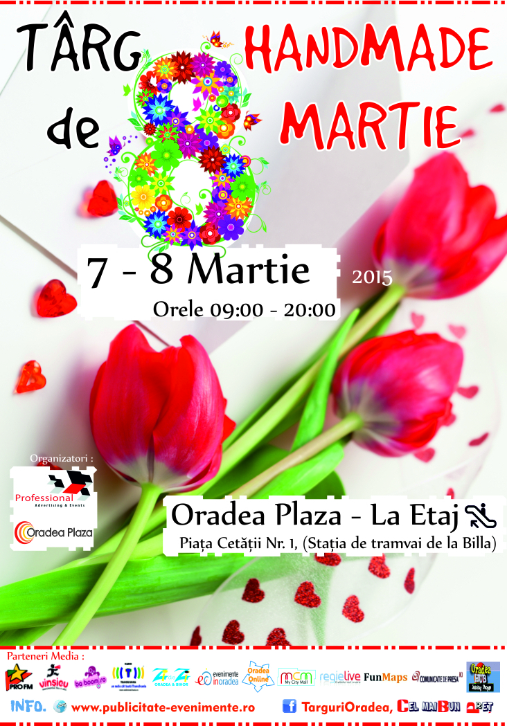 Targ Handmade de Martisor 7 - 8 Martie 2015 Oradea Plaza