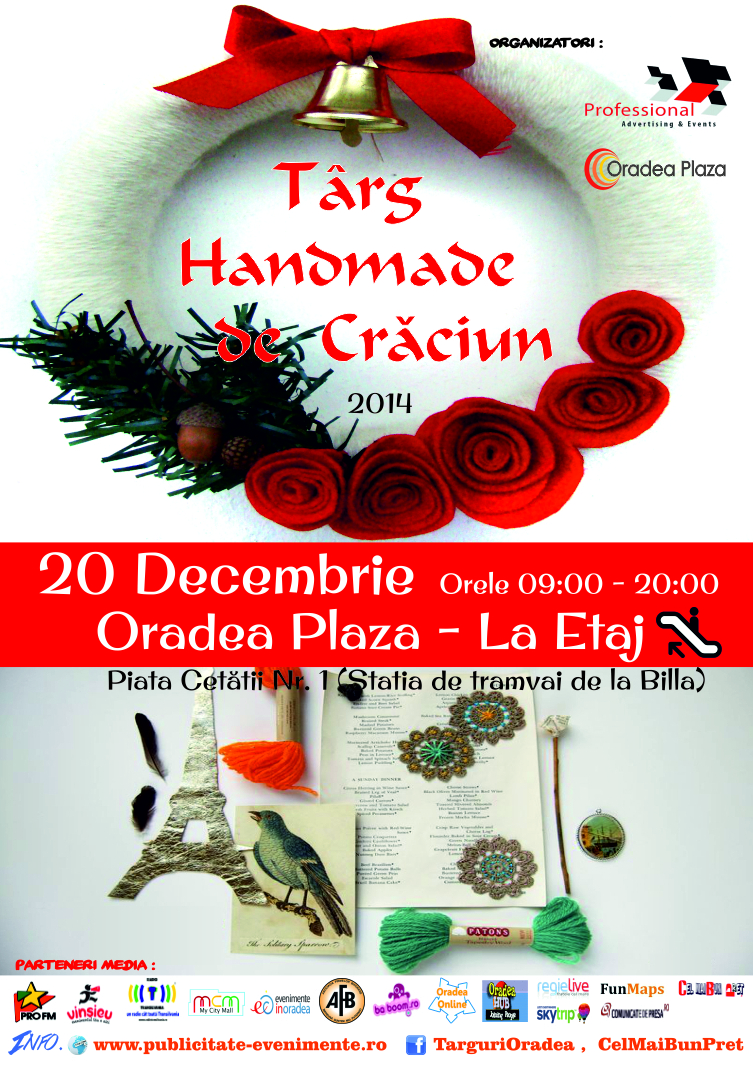Targ Handmade de Craciun 20 Decembrie 2014 Oradea