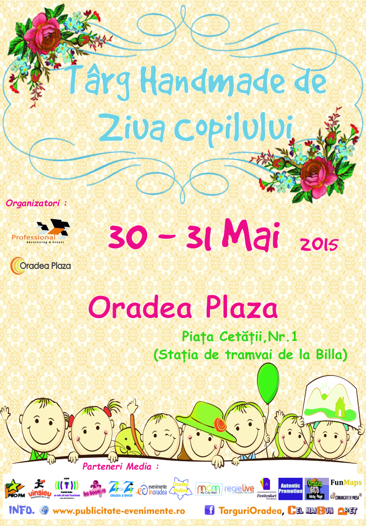 Targ de Handmade de Ziua Copilului Oradea Plaza